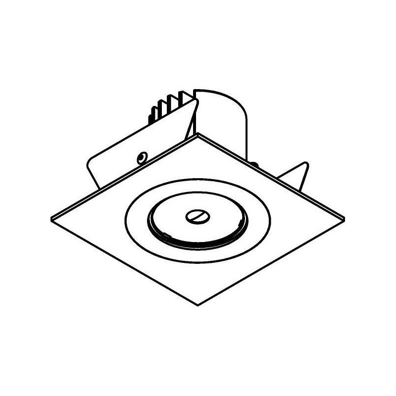 PSM Lighting Nora Dc Dc.1200.10012 Inbouwspot