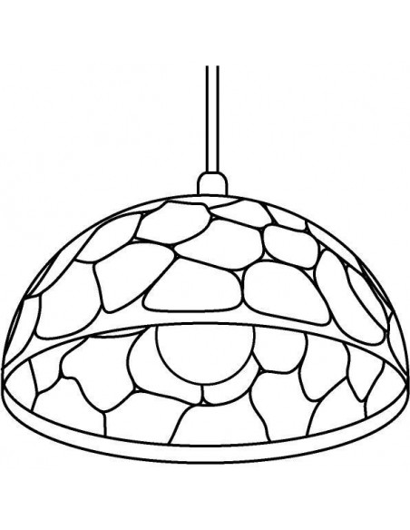 PSM Lighting Rocky 1398 Suspension Lamp