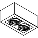 PSM Lighting Luxor 1982.Ip20 Plafondlamp