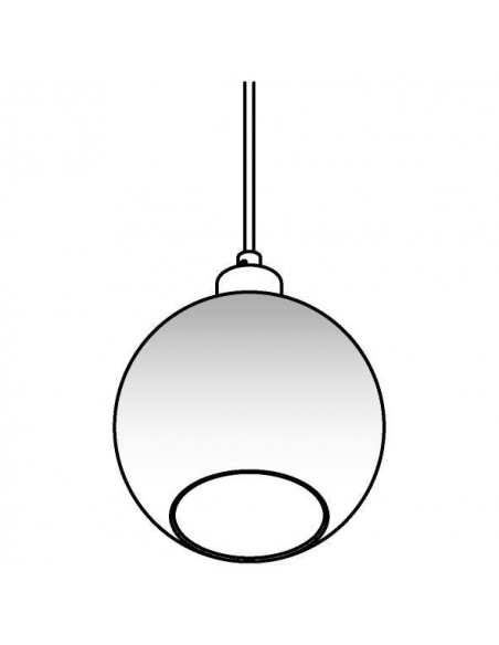 PSM Lighting Moby Sh 4951.B.E27.Sh Suspension Lamp