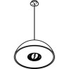 PSM Lighting Notre Dame 1488 Lampe Suspendue
