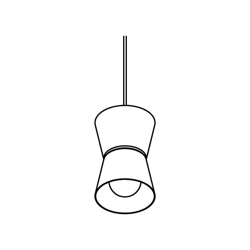 PSM Lighting Shake 5553.E27 Lampe Suspendue