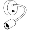 PSM Lighting Flex Little 1535.300 Lampe Murale