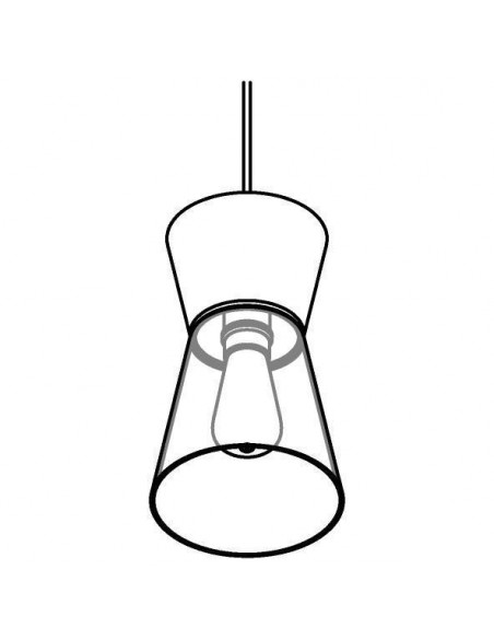 PSM Lighting Shake 5532.E27.Led Lampe Suspendue