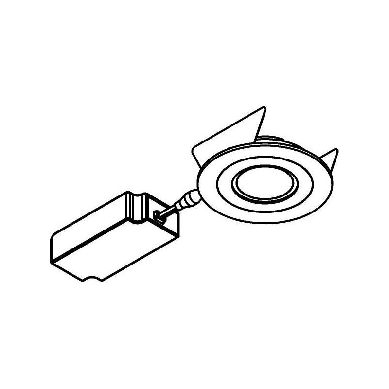 PSM Lighting Nova 444.10010 Inbouwspot