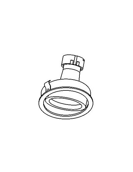 PSM Lighting Ø80 Convertible System Cascambioc Recessed Spot
