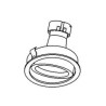 PSM Lighting Ø80 Convertible System Cascambioc Spot Encastrable