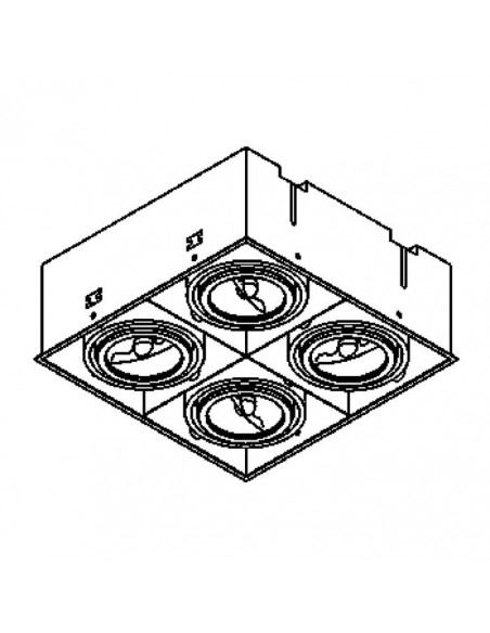 PSM Lighting Spinner X 1859 Inbouwspot