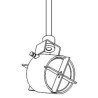 PSM Lighting Hi Saturno Hi.6720 Plafonnier / Lampe Murale