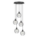 PSM Lighting Noella 4578.U.E27.SH.TR.1M Hanglamp