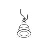 PSM Lighting Ø80 Convertible System Cassirac Spot Encastrable