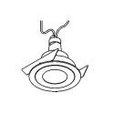 PSM Lighting Ø65 Sira35M Inbouwspot