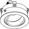 PSM Lighting Equal Click System E-Clickdir.Dicro Recessed Spot