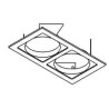 PSM Lighting Ø80 System Frame2X80.1 