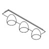 PSM Lighting Olivia Mini 1913.E27 Ceiling Lamp