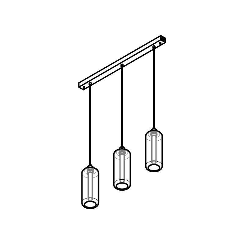 PSM Lighting Manon 5132.3P Hanglamp
