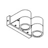 PSM Lighting Bolero W1099.Down Wall Lamp