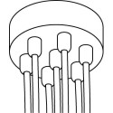PSM Lighting Rosette Up 059.7 