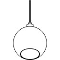 PSM Lighting Moby Sh 4968.B.E27.Sh Hanglamp