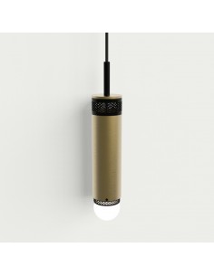 Orbit M-Arbles 1X E27 Black/Champagne Hanglamp