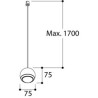 TAL BERRIER JUNIOR SUSPENSION THIN WIRE M10 lampe suspendue