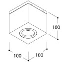 TAL BRIX OUT CEILING 36° plafondlamp