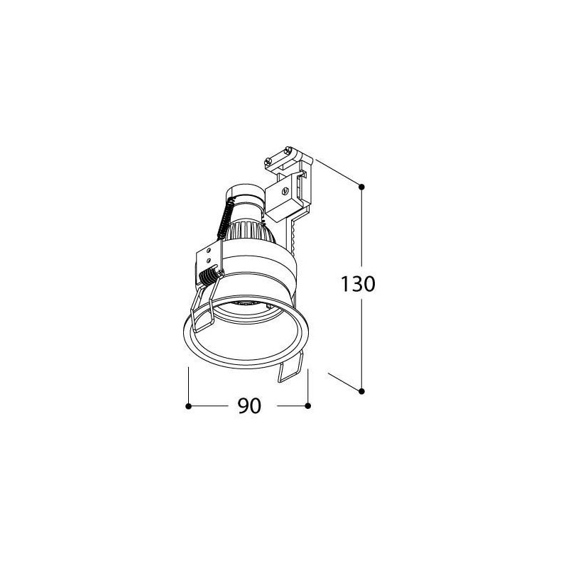 TAL CEDRUS GU10  recessed spot