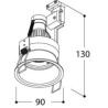 TAL CEDRUS GU10  recessed spot