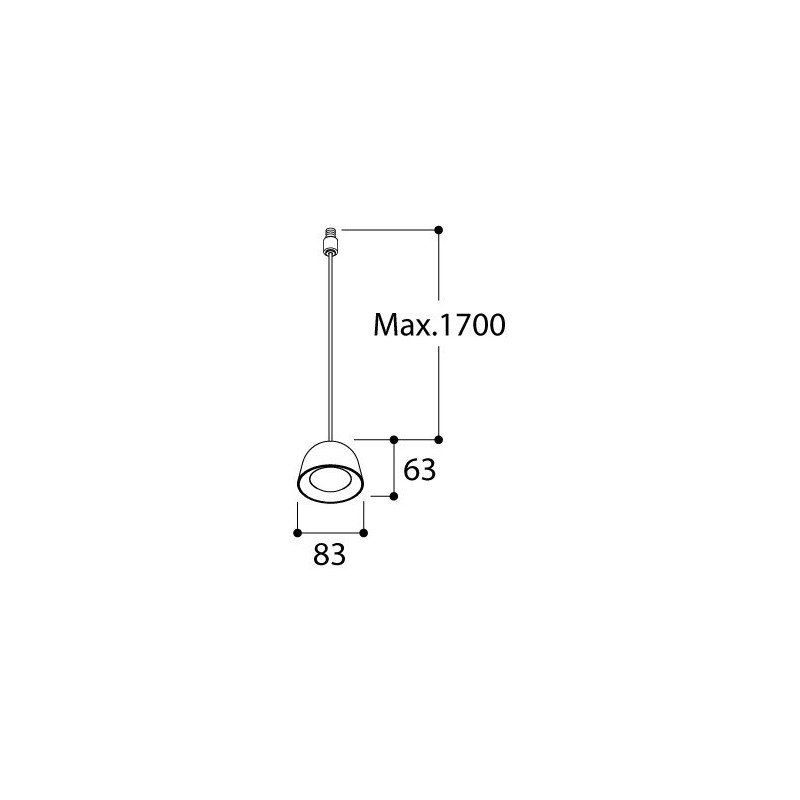 TAL CONE JUNIOR SUSPENSION M10 suspension lamp