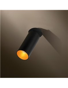 Tal Lighting FUNNEL ELBOW 150 RECESSED LEAF CI MAINS DIMM Deckenlampe
