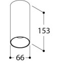 TAL FUNNEL ON 150 GU10 plafondlamp