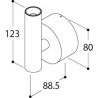 TAL HABANA SINGLE BEAM BASE CI MAINS DIMM lampe murale