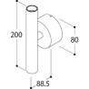 TAL HABANA UP/DOWN BASE CI MAINS DIMM lampe murale