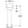 TAL HEDGE 400 CI poteau de jardin