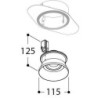 TAL INTANA HALOLED recessed spot