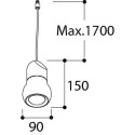 TAL KALEBAS LED M10 CI MAINS DIMMABLE hanglamp