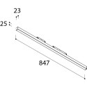TAL MAGNETIC LED 48V L847 OPAL trackverlichting