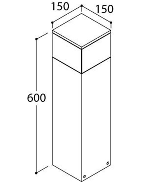 TAL MENHIR B.I.G. 600 garden pole