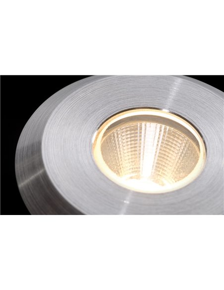 TAL MICRO OBO ROUND CLEAR GLASS LUX M recessed spot