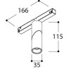 TAL MICROSCOOP TRACK 48V SINGLE track lighting