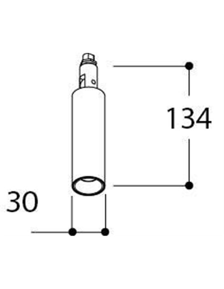 Tal Lighting NOBEL ELBOW M10 WC Deckenlampe