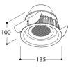 TAL ORBITAL LEAF SPEAKER spot encastrable