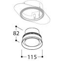 TAL ORBITAL TRIMLESS FLOW CONTROL inbouwspot