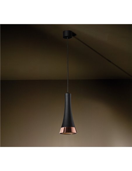TAL PARIS NXT LED - BLACK MAINSCORD MAINS DIMM suspension lamp
