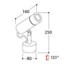 TAL PULSAR ON BASE lampe de sol