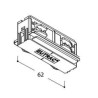 TAL LIGHTING SURFACE TRACK 3F - STRAIGHT COUPLER