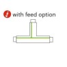 TAL SURFACE TRACK 3F - T COUPLER EARTH INSIDE + LEFT 
