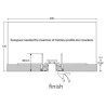 TAL TRACK 48V TRIMLESS - FIXATION BRACKET / SET OF 2 PCS. 