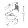 TAL WODAN SURFACE 1xBEAUFORT² MAINS DIMMABLE lampe murale