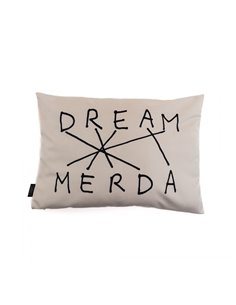 Seletti Connection Pillow - Dream/Merda White